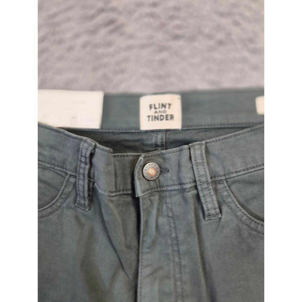 NWT Flint and Tinder Chinos Size 33x32 Slate Straight Fit (1214) - Picture 4 of 10